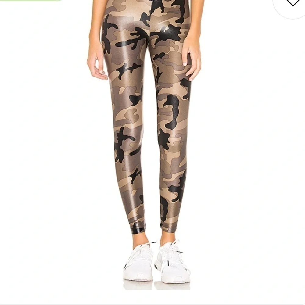 Koral Lustrous High Rise Leggings In Camo Size S